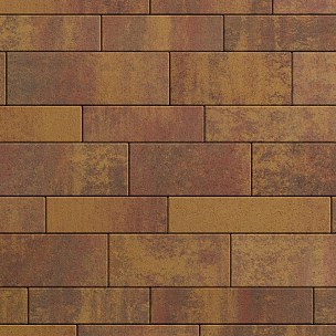 Тротуарная плитка Паркет Листопад гладкий - osen_standart