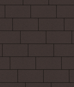 Тротуарная плитка Прямоугольник Стандарт  300х150 - korichnevyj_standart