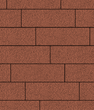 Тротуарная плитка Прямоугольник Гранит  900х300 - krasnyj_granit